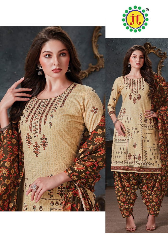 Jt Avantika 17 Casual Daily Wear Printed Cotton Dress Material Collection